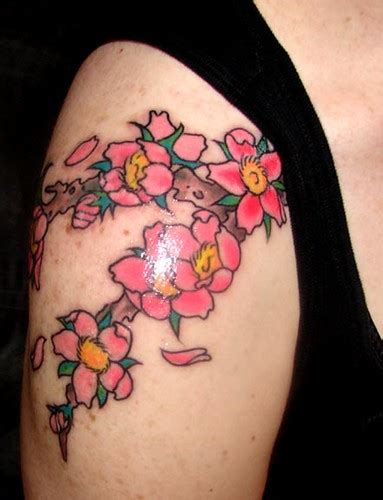 Chinese Cherry Blossom Tattoo | Got this done at the Salt La… | Flickr