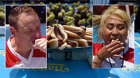 Nathan's hot dog eating contest returns July Fourth — outdoors and with ...