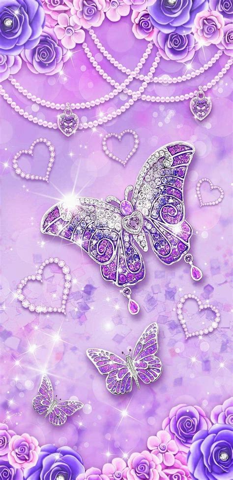 Share 72+ glitter butterfly wallpaper latest - in.cdgdbentre