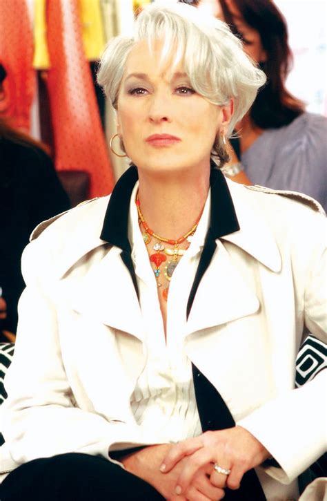 Meryl Streep as Miranda Priestly; 2006 The Devil Wears Prada ...