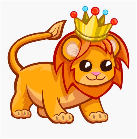 Cute Baby Lion Cartoon Drawing , Free Transparent Clipart - ClipartKey