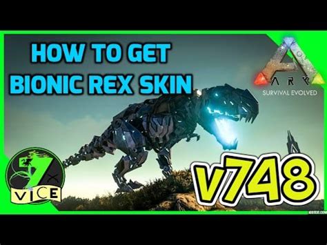 Ark Survival v748 - How to get Bionic Rex Skin (Requirements) - YouTube