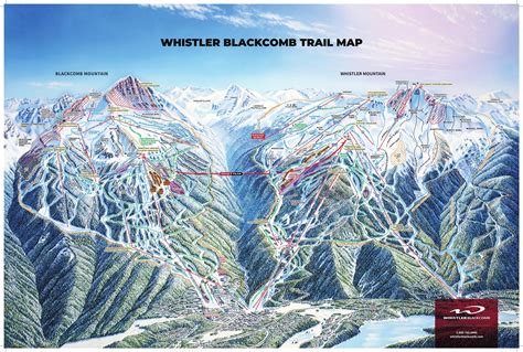 Whistler Mountain Map