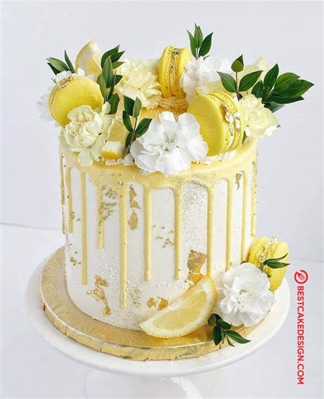 50 Lemon Cake Design Ideas for Birthdays and Weddings