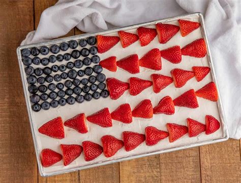 American Flag Cake (Boxed & Homemade Versions) - Dinner, then Dessert