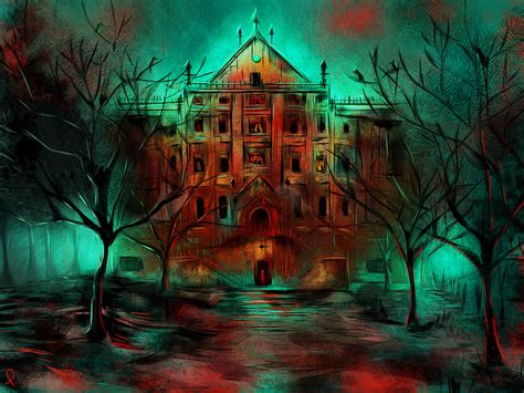 Insane Asylum Artwork ~ Asylum Arkham Batman Gates Insane Wikia ...