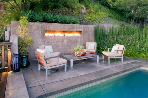 24+ Outdoor Fireplace Designs, Ideas | Design Trends - Premium PSD ...