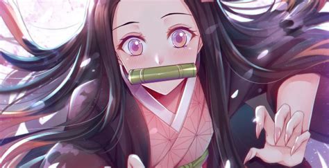 Wallpaper beautiful, anime, kamado nezuko desktop wallpaper, hd image ...