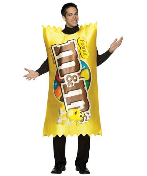 Adult M and M Peanut Wrapper Costume - Peanut Costumes