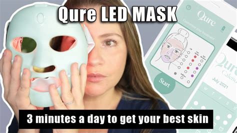 Qure LED LIGHT REVIEW | Plus HOW TO USE LED MASKS WITH OTHER TOOLS AND ...