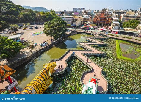 Scenery of Lotus Pond in Kaohsiung, Taiwan Stock Photo - Image of ...