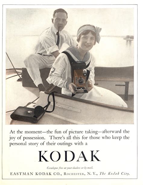 Vintage Advertising: Kodak Cameras from 1901-1965 | The Saturday ...