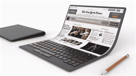 Lenovo Reveals Concept for a Foldable Laptop