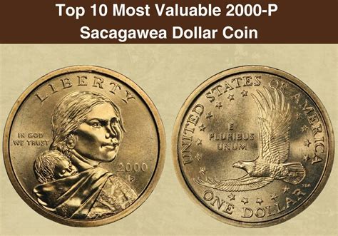 Top 10 Most Valuable 2000-P Sacagawea Dollar Coin Worth Money