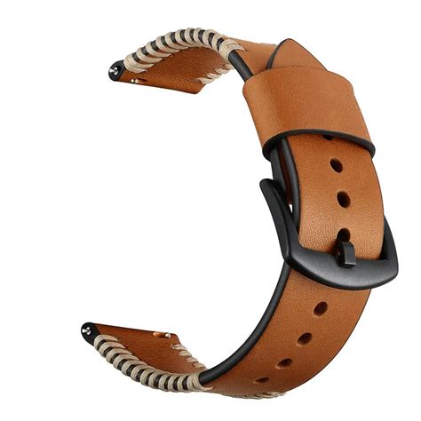 20mm Universal Smart Watch Band Watch Strap Leather Sport Replacement ...