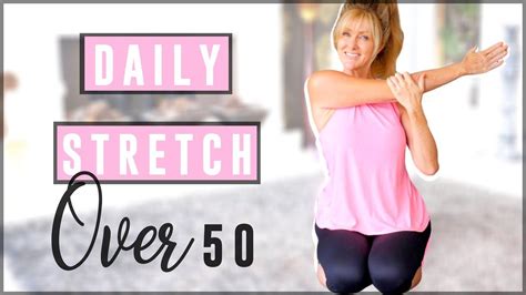 5 Minute Full Body Stretching Routine! ~ Fabulous 50s (YouTube) | Full ...