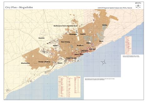 Map Mogadishu