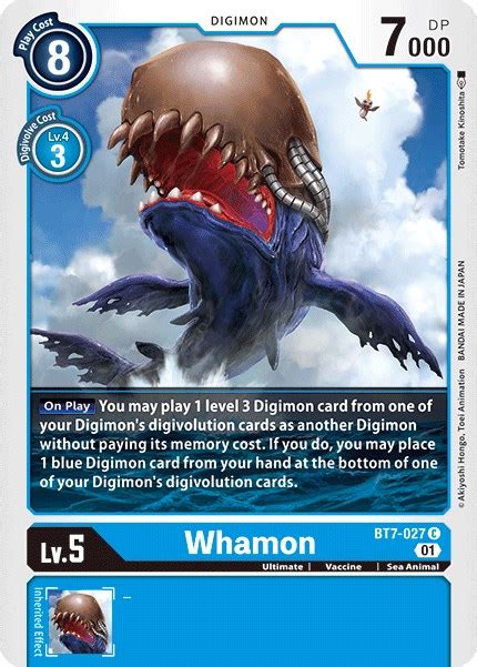 Whamon - Next Adventure - Digimon Card Game