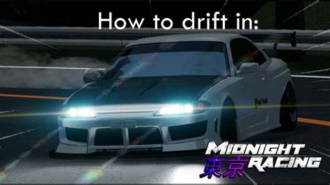 How to drift in Midnight Racing: Tokyo | (Basic Tutorial) - YouTube