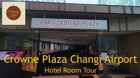 Crowne Plaza Changi Airport Singapore | Room Tour - YouTube