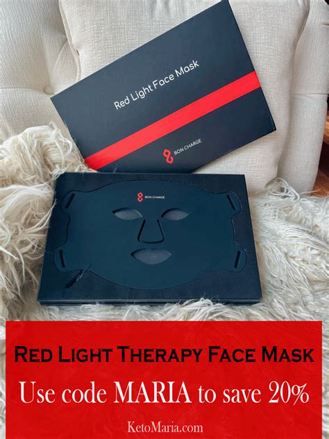 Red Light Face Mask Benefits - Maria Mind Body Health