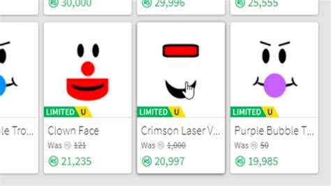 buying an expensive roblox face - YouTube