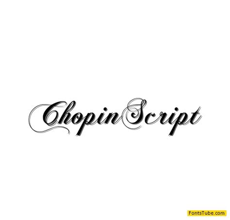 Chopin Script Font Free Font Download | Fonts Tube