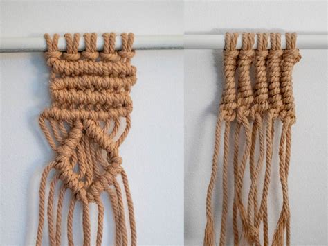 How to Tie a Double Half Hitch Knot (Macrame)