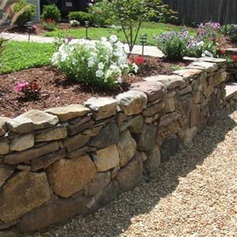 Stone Wall Landscaping Ideas - Image to u