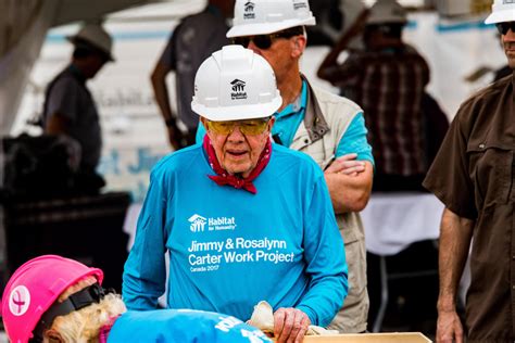 Jimmy Carter has a long history with Habitat for Humanity - Tennessee News