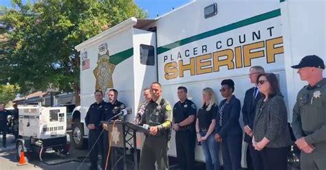 Placer County Sheriff's Office Press Conference on Homicide Arrest ...