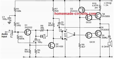 Class A Amp Schematic