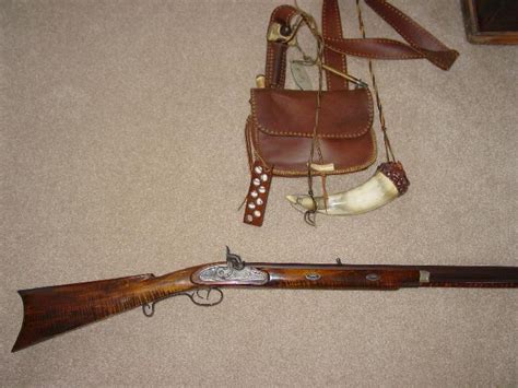 Custom Long Barrel Hawken / Plains Rifle & More For Sale at GunAuction ...