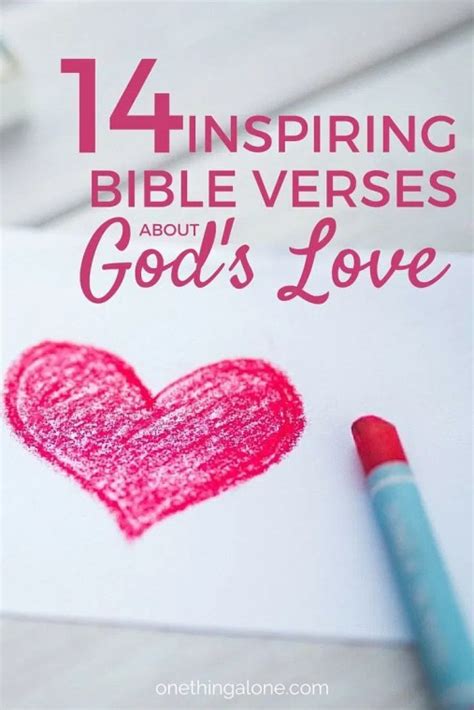 14 Inspiring Bible Verses about God's Love (Powerful Scripture)