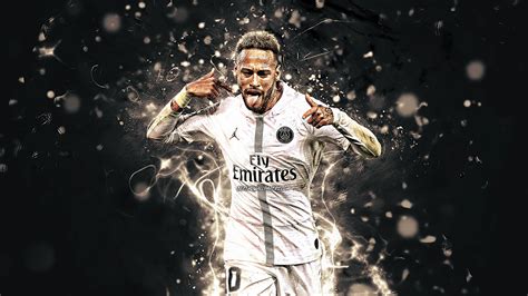 Download Pro Athlete Neymar 4K Edit Wallpaper | Wallpapers.com