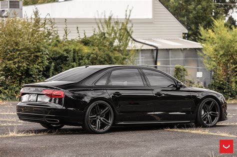 Black Audi A8 Gets More Luxurious Aftermarket Details — CARiD.com Gallery