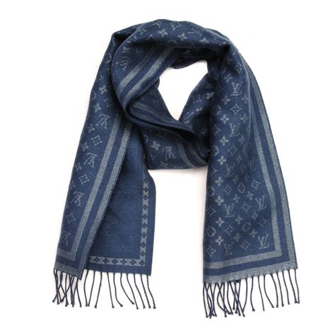 Louis Vuitton Men's Scarf Cashmere Scarf | semashow.com