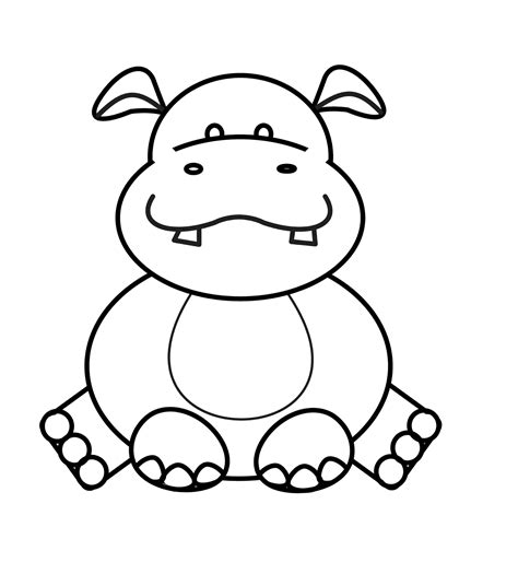 Top How To Draw A Hippo Don t miss out | howdrawart3