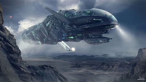 Futuristic Spaceship Wallpapers - 4k, HD Futuristic Spaceship ...