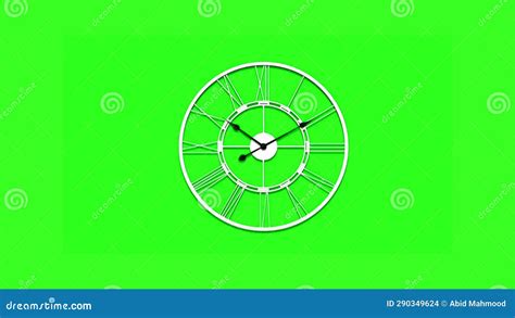 Clock Premium Quality Green Screen 4k Bacgrounds Stock Footage - Video ...