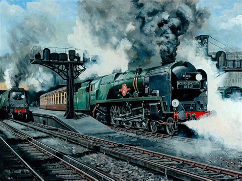 Pin on Railway Art