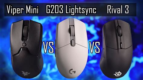 Best Gaming Mice Under $50 In 2020! Viper Mini Vs Rival 3 Vs G203 ...