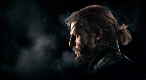 men, one person, profile view, looking, adult, dark, The Phantom Pain ...