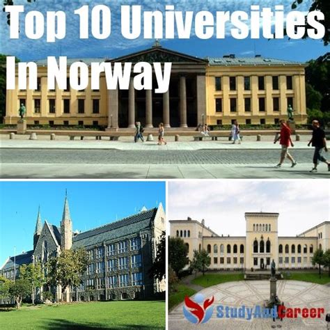 Top 10 Universities In Norway | University, Norway, Career options