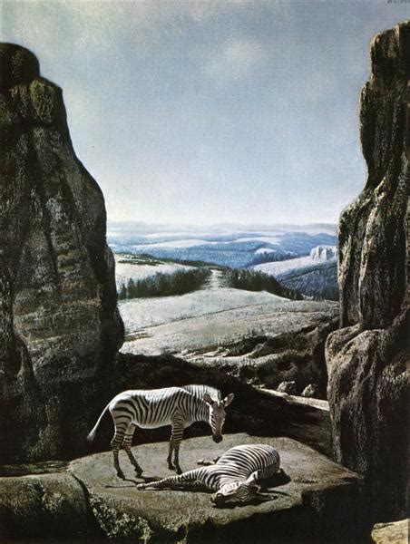 Sleeping Zebra, 1959 - Carel Willink - WikiArt.org