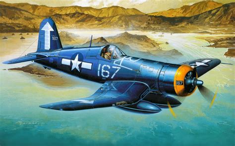 Download Military Vought F4U Corsair HD Wallpaper