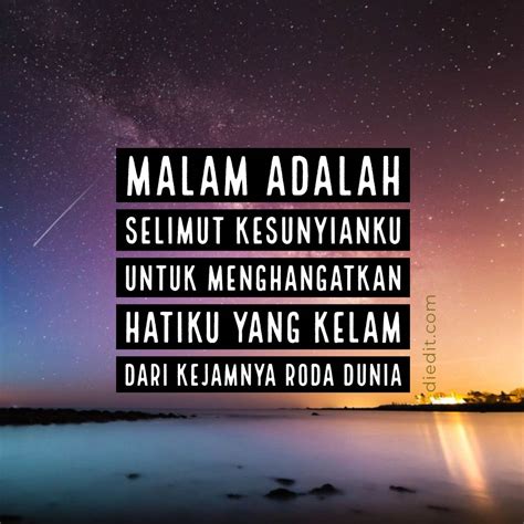 74+ Kata Mutiara Ucapan Selamat Malam Islami