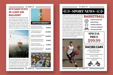 Free Editable Online Fake Newspaper Template – Free Print templates ...