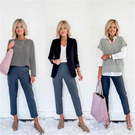 25 Business Casual Workwear Outfits - Loverly Grey | Casual work ...