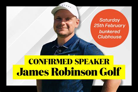 YouTube Star James Robinson Confirmed as Guest Speaker – bunkered LIVE